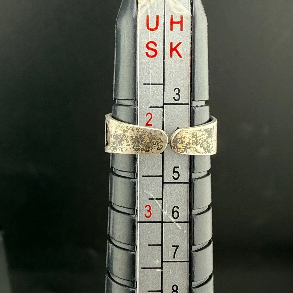 Vintage Signed Sterling Silver Toe Ring Size 2 Pinky